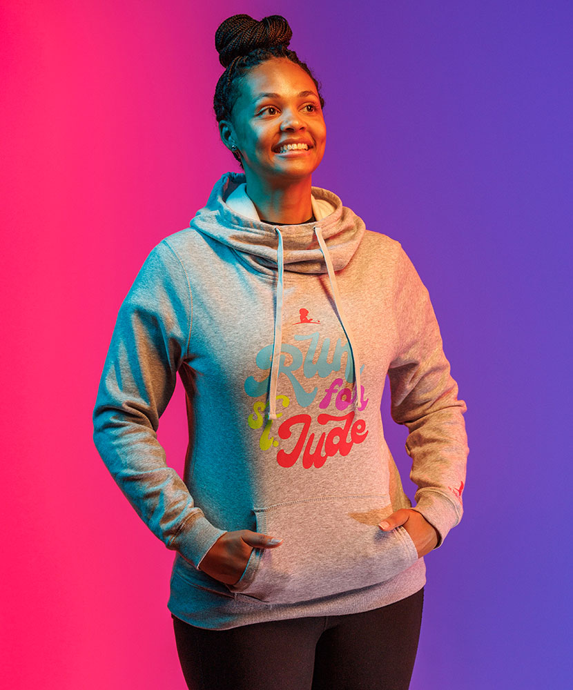 Run For St. Jude Fleece Hoodie - Women's